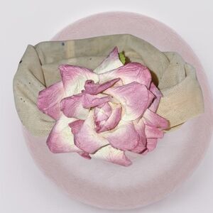 Pink Flower Statement Necklace - Unbranded